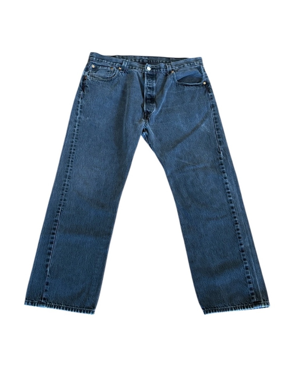 Levi's 501‎ Men’s Black Jeans Buttonfly Straight Leg 40 x 32
